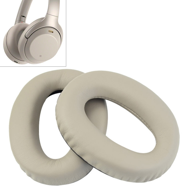 Custodia protettiva in spugna per cuffie da 2 pezzi per Sony MDR-1000X / WH-1000XM3 Custodia protettiva in spugna per cuffie da 2 pezzi per Sony MDR-1000X / WH-1000XM3